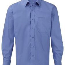 russell-collection-pure-cotton-shirt-aztec-blue-936m